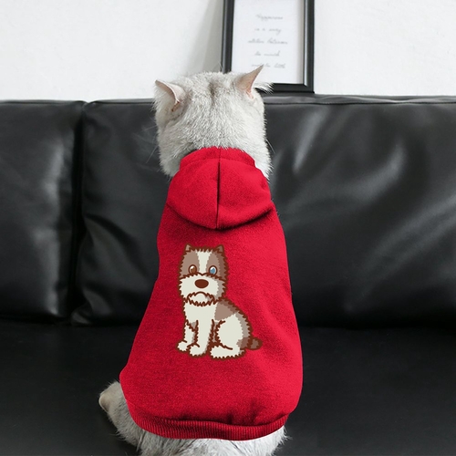 Chappy Pet Hooded Sweatshirt for Dogs Pink - Image 6