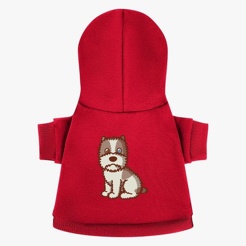 Chappy Pet Hooded Sweatshirt for Dogs Pink - Image 4