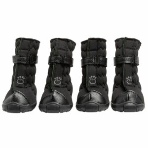 Elasto-Fit Dog Boots Black | Paw Protection for Dogs