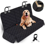 Dog Seat Cover for Back Seat Waterproof Car Protector