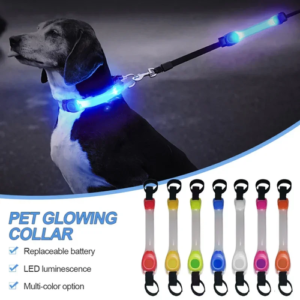 Waterproof Dog Anti-Lost Glowing Collar for Safety