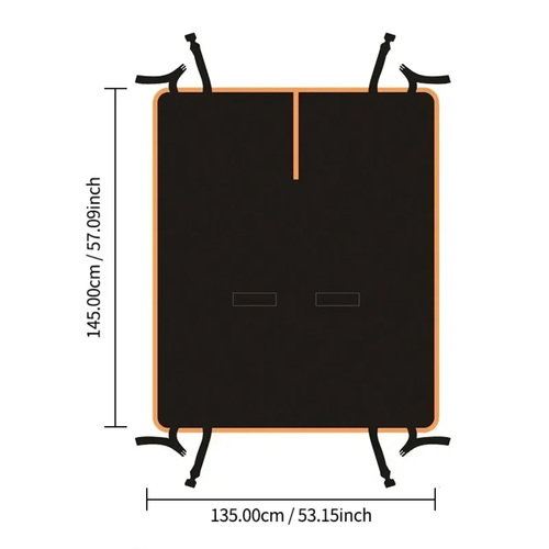 Dog Seat Cover Back Seat Oxford Cloth Scratchproof Cover - Image 6