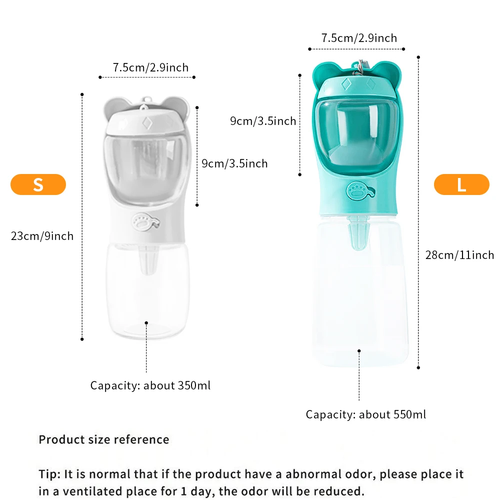 Portable Dog Outdoor Water Bottle for Travel & Walks - Image 3