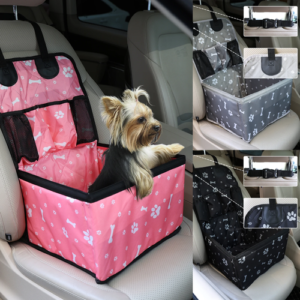 Dog Car Seat with Storage Pockets | Universal Cover