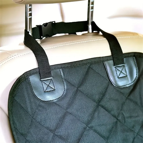 Quilted Waterproof Dog Car Seat Cover Anti Slip Fabric - Image 6