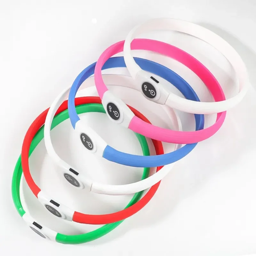 LED Luminous Dog Collar PVC Waterproof for All Dogs - Image 2