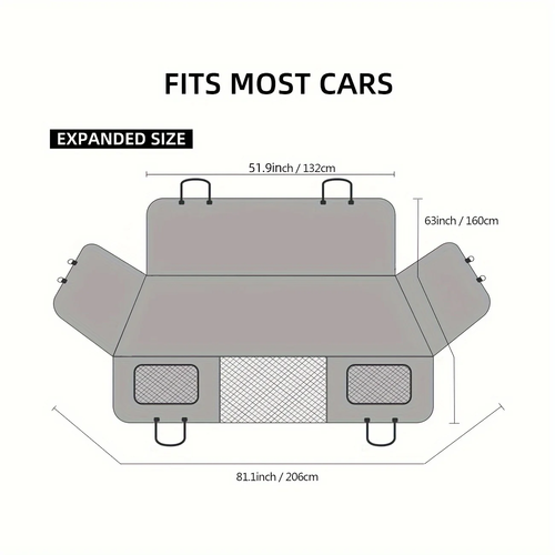 Waterproof Seat Cover For Pets | Car Seat Protector - Image 2