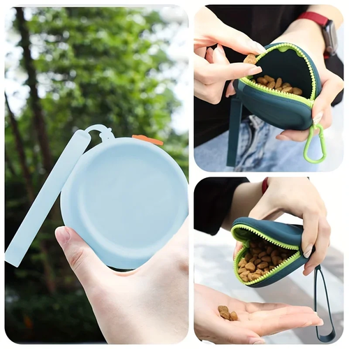 1Pc Silicone Dog Food Bag for Pet Food Storage & Travel - Image 3