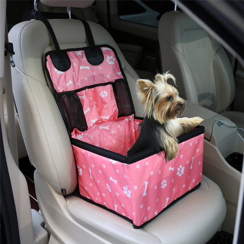 Dog Car Seat with Storage Pockets | Universal Cover - Image 2