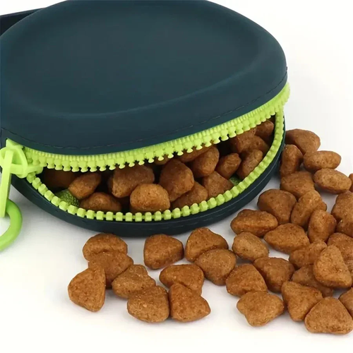 1Pc Silicone Dog Food Bag for Pet Food Storage & Travel - Image 2
