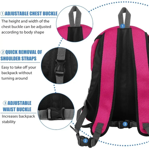 Dog Backpack Carrier Travel Bag for Small Pets - Image 4