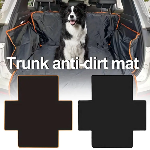 Waterproof Dog Car Trunk Seat Cover Pet Mat - Image 2