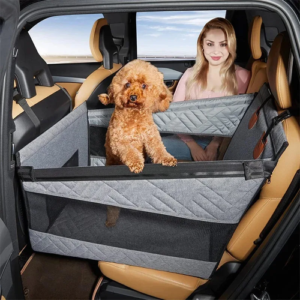 Dog Car Nest Bed & Back Seat Hammock for Travel Safety
