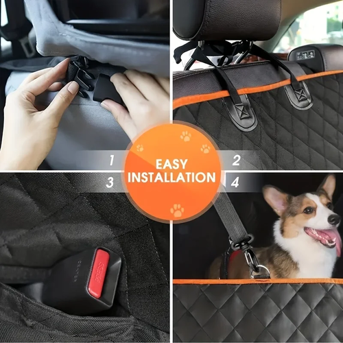 Dog Car Seat Cover Waterproof Upgrade for Car Seats - Image 5