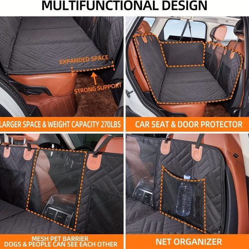Waterproof Seat Cover For Pets | Car Seat Protector - Image 6