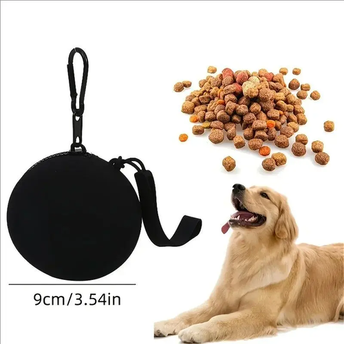 Silicone Dog Treat Pouch Portable Travel Bag - Image 6