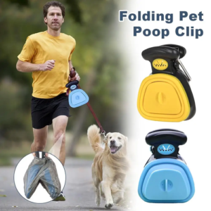 Foldable Dog Pooper Scooper Portable Travel Tool