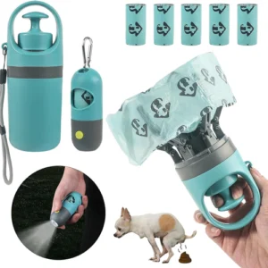 Dog Poop Scooper Set Claw Waste Picker with Leash Clip