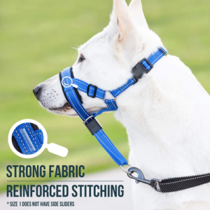 Dog Mouth Muzzle Anti Bark Collar Training Tool for Dogs