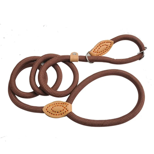 Heavy Duty Dog Slip Rope Lead Adjustable Braided Leash - Image 5