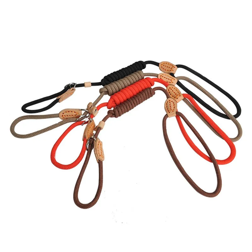 Heavy Duty Dog Slip Rope Lead Adjustable Braided Leash - Image 6