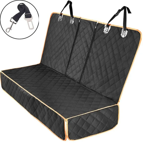 Dog Seat Cover for Back Seat Waterproof Car Protector - Image 5