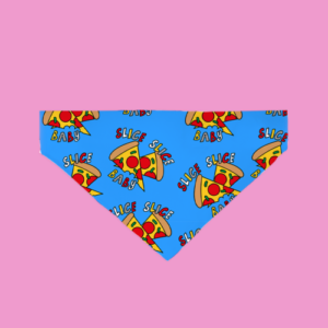 Slice Slice Baby Dog Bandana | Cute Pizza Dog Accessory